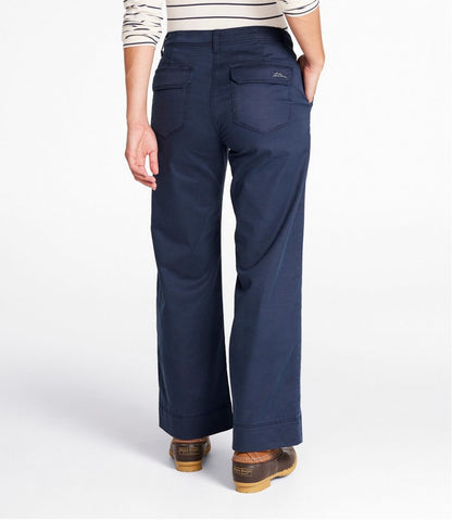 Women's Signature Utility Pants, Mid-Rise Wide-Leg Ankle-Length L.L.Bean Everyday