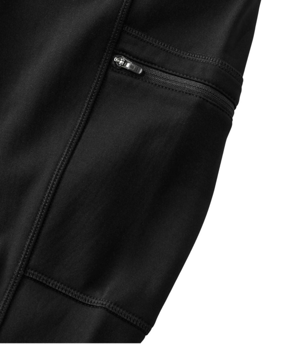 Women's PrimaLoft ThermaStretch Fleece Pocket Tights, Mid-Rise L.L.Bean Value