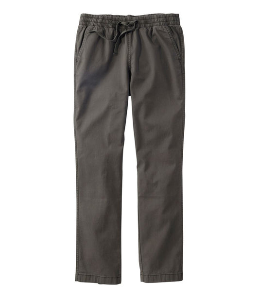 Women's Lakewashed Chino Pants, Mid-Rise Pull-On Ankle L.L.Bean Featured