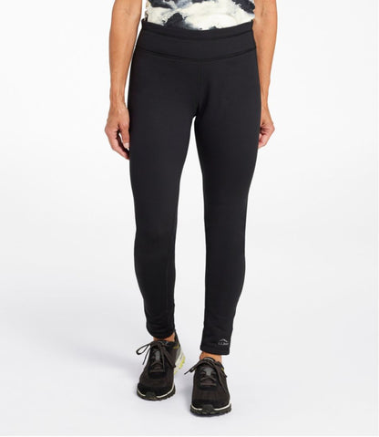 Women's PrimaLoft ThermaStretch Fleece Tights, Mid-Rise L.L.Bean Popular