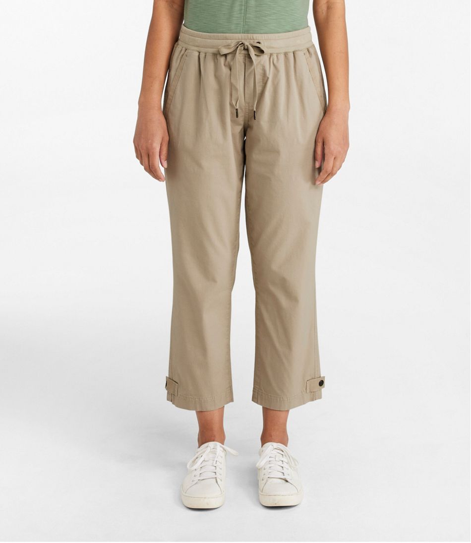 Women's Stretch Ripstop Pull-On Capri Pants, Slim-Leg L.L.Bean Best Seller
