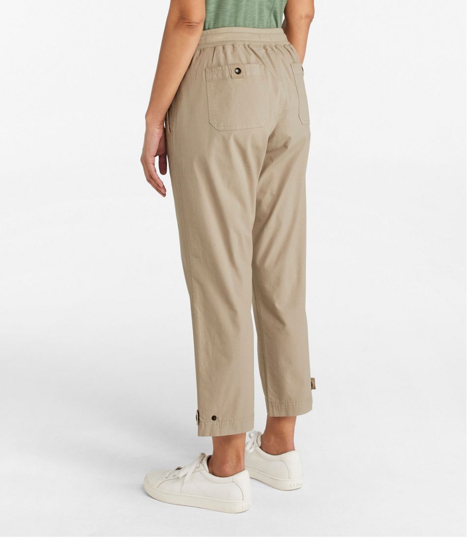 Women's Stretch Ripstop Pull-On Capri Pants, Slim-Leg L.L.Bean Best Seller