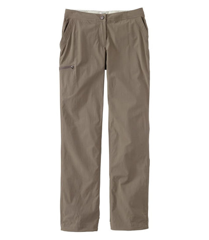 Women's Water-Repellent Comfort Trail Pants, Mid-Rise Straight-Leg L.L.Bean Essential