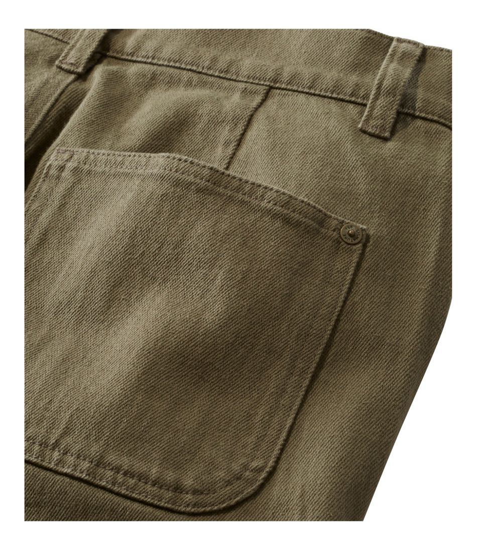 Women's Signature Washed Cotton Barrel Pants, High-Rise Tapered Leg L.L.Bean Everyday