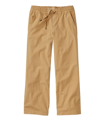 Women's Stretch Ripstop Pull-On Pants, Wide-Leg Ankle L.L.Bean Trending
