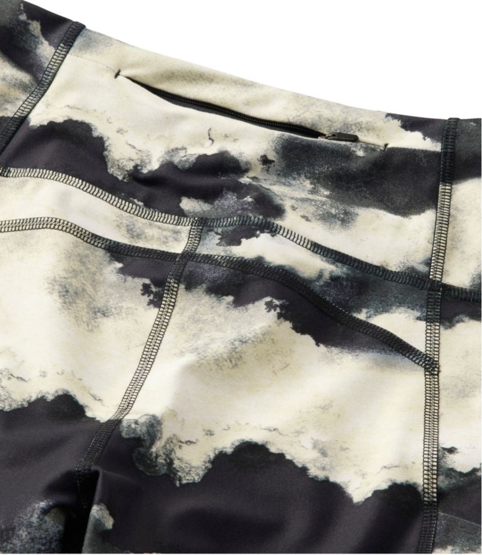 Women's L.L.Bean Everyday Performance 7/8 Leggings, High-Rise Pocket Print L.L.Bean Top Pick