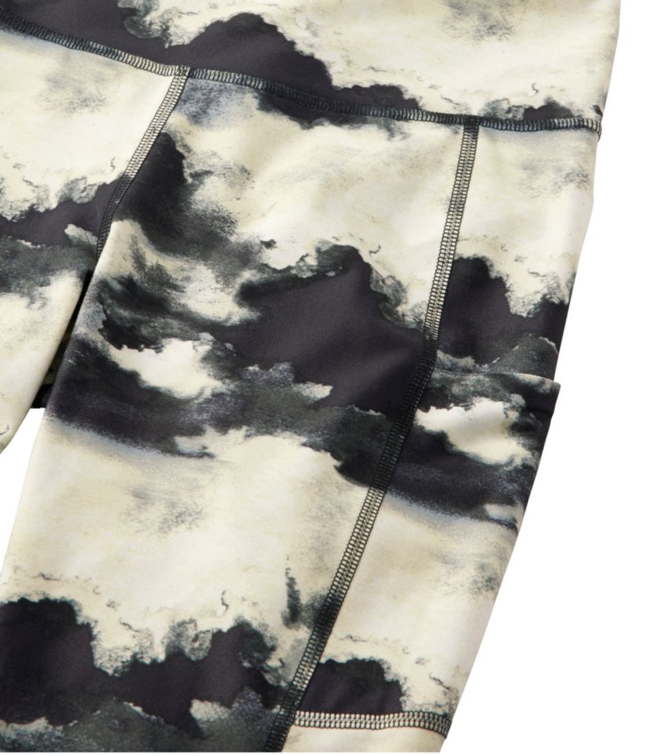 Women's L.L.Bean Everyday Performance 7/8 Leggings, High-Rise Pocket Print L.L.Bean Top Pick