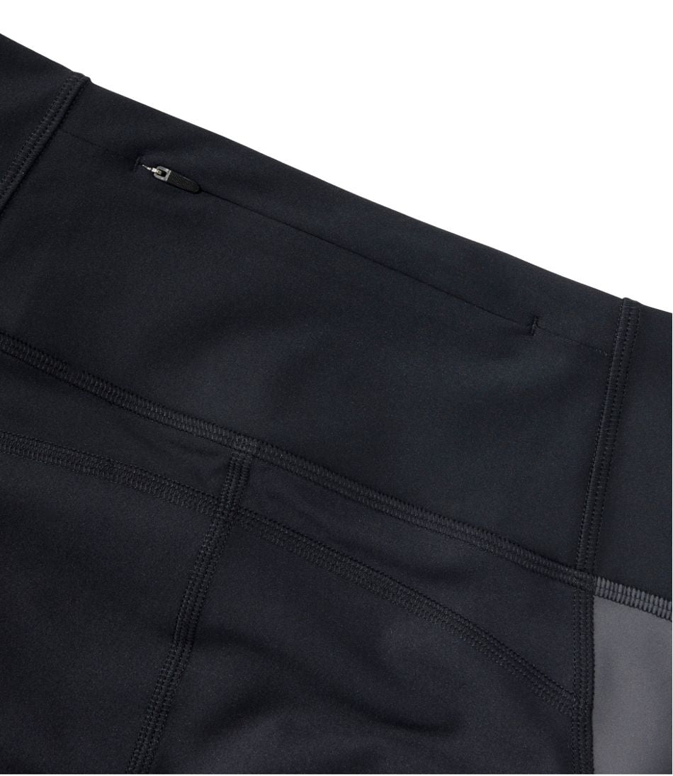 Women's L.L.Bean Everyday Performance 7/8 Leggings, High-Rise Pocket Colorblock L.L.Bean Recommended