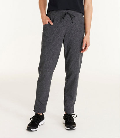 Women's VentureStretch Woven Ankle Pants, Mid-Rise Print L.L.Bean Classic
