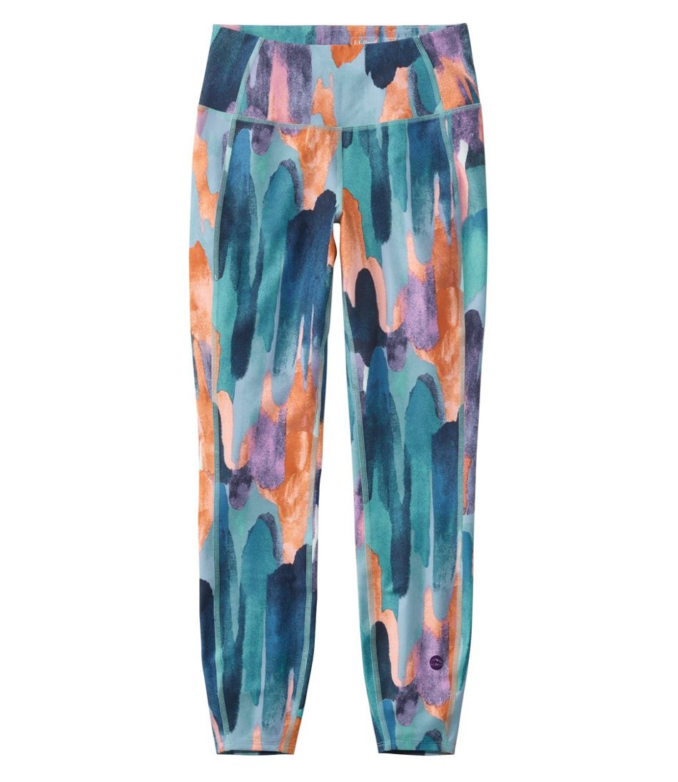 Women's Everyday Performance 7/8 Leggings, High-Rise Print L.L.Bean Essential