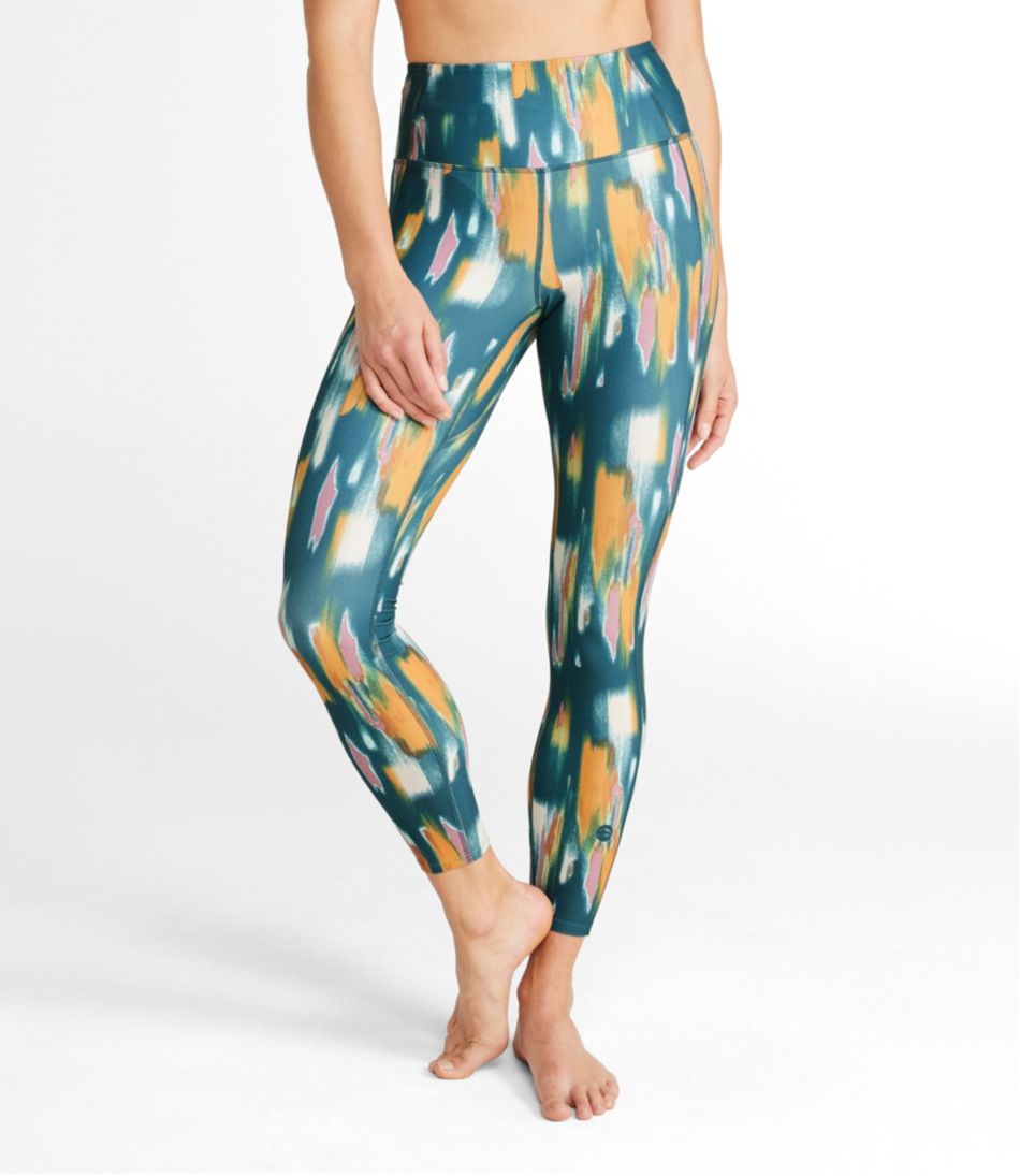 Women's Everyday Performance 7/8 Leggings, High-Rise Print L.L.Bean Essential