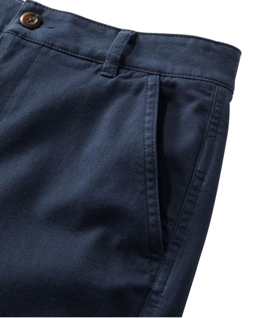 Women's Comfort Stretch Shorts, Chino Bermudas 9" L.L.Bean New