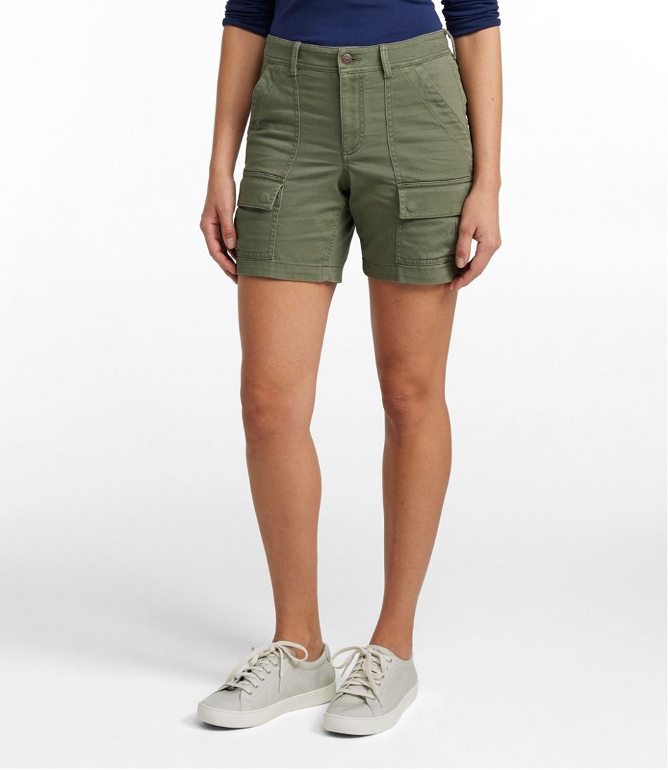 Women's Comfort Stretch Shorts, Cargo 7" L.L.Bean Featured