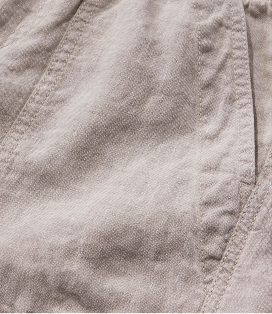 Women's Premium Washable Linen Shorts, Mid-Rise 6" L.L.Bean Popular