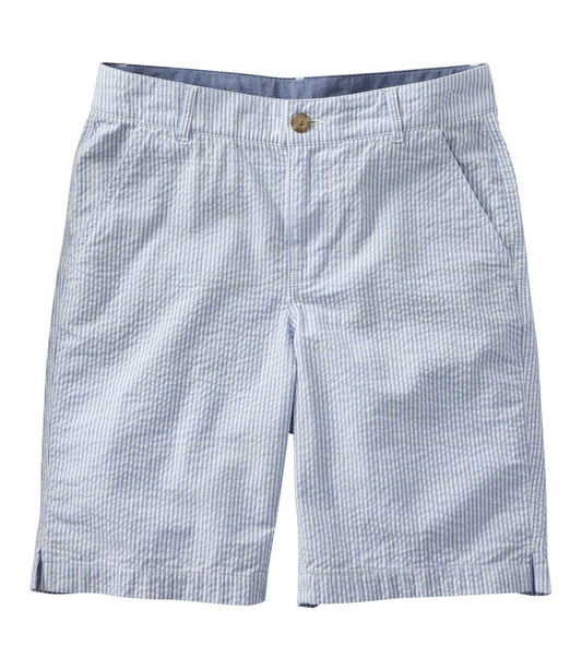 Women's Comfort Stretch Shorts, Seersucker Bermudas 9" L.L.Bean Everyday