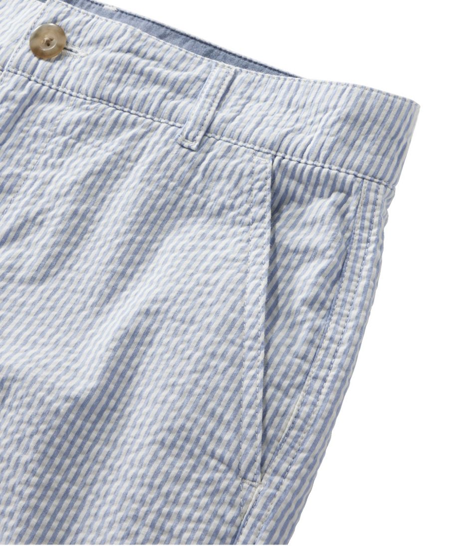 Women's Comfort Stretch Shorts, Seersucker Bermudas 9" L.L.Bean Everyday