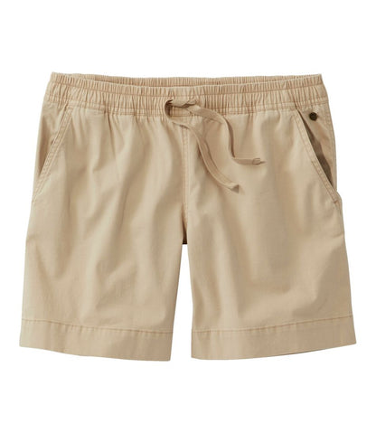 Women's Lakewashed Dock Shorts, Mid-Rise L.L.Bean Premium
