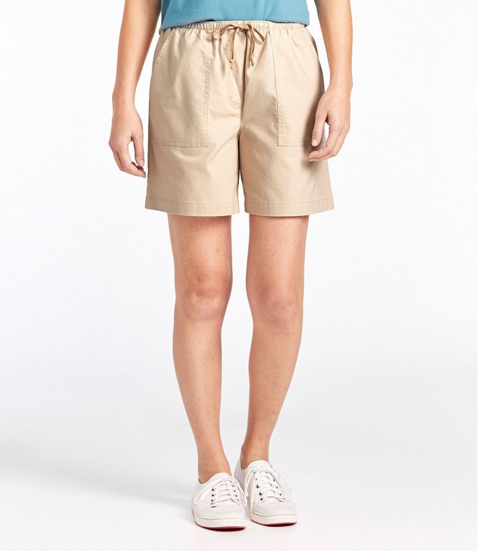 Women's Sunwashed Canvas Shorts L.L.Bean Trending
