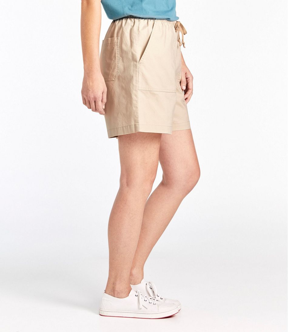 Women's Sunwashed Canvas Shorts L.L.Bean Trending
