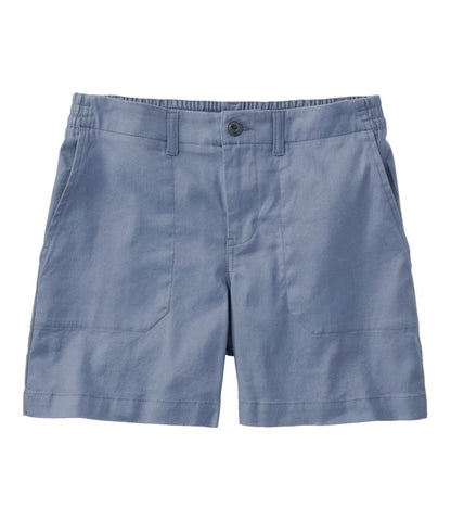 Women's Comfort Stretch Cotton/Linen Shorts, High-Rise 7" L.L.Bean Top Pick