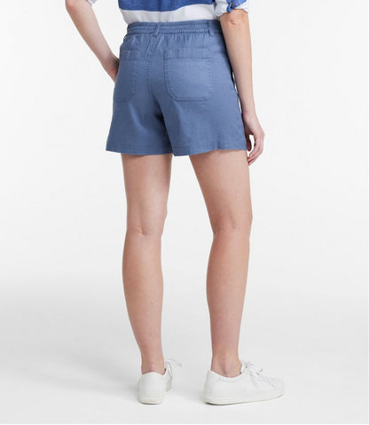 Women's Comfort Stretch Cotton/Linen Shorts, High-Rise 7" L.L.Bean Top Pick