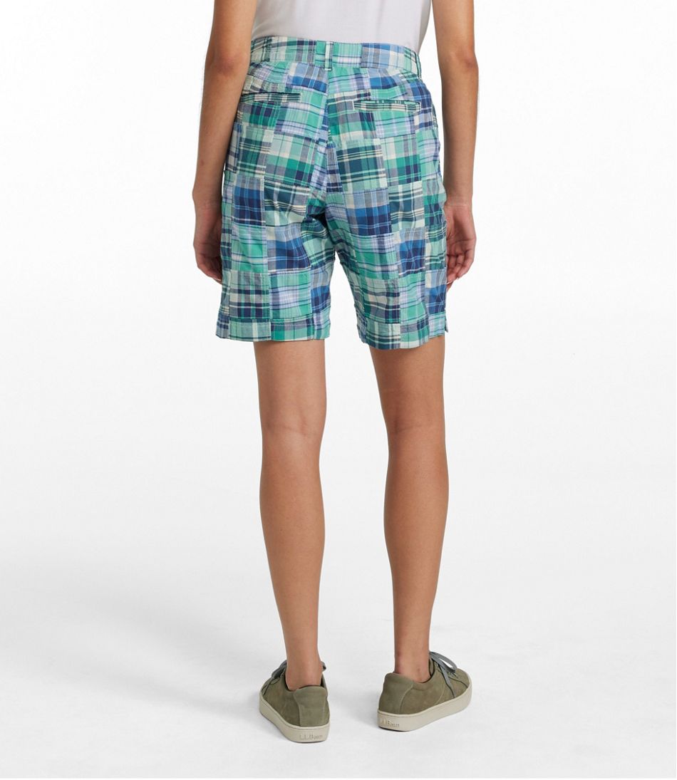 Women's Comfort Shorts, Patchwork Bermudas 9" L.L.Bean Recommended