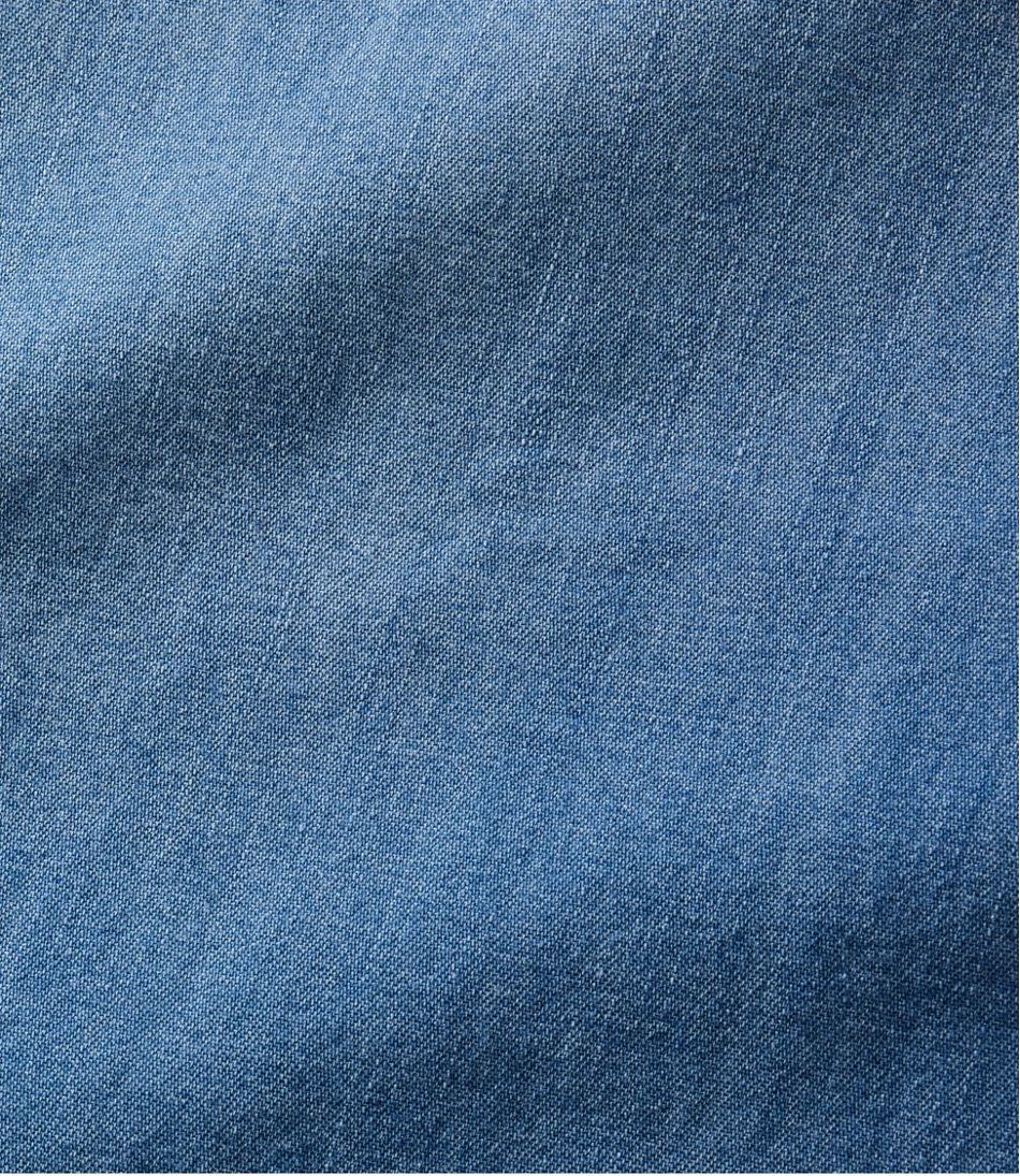 Women's L.L. Bean Heritage Washed Denim Shirt Dress L.L.Bean Essential