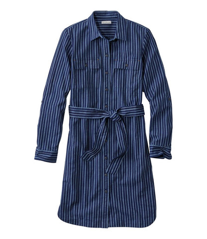 Women's Signature Camp Shirt Dress, Button-Front L.L.Bean Everyday