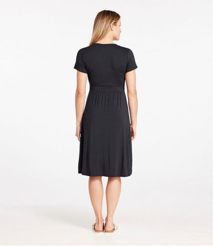 Women's Summer Knit Dress L.L.Bean Popular