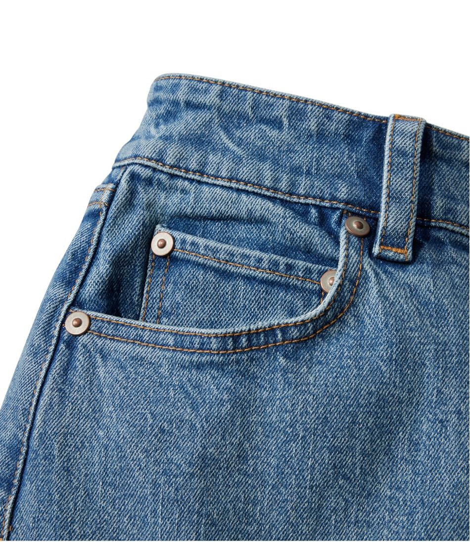 Women's Signature Heritage Denim Midi Skirt L.L.Bean Top Pick