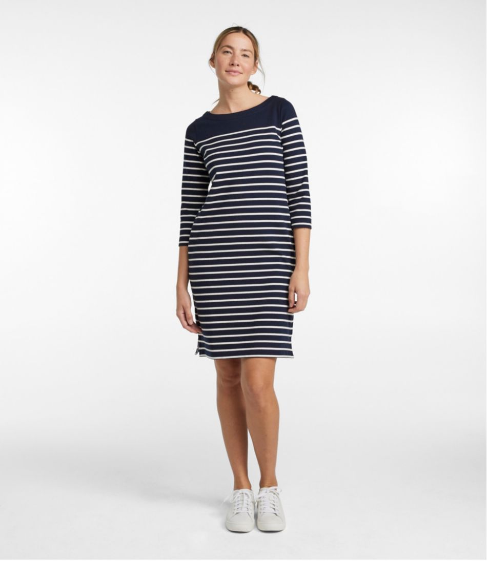 Women's Heritage Mariner Dress, Stripe L.L.Bean Classic