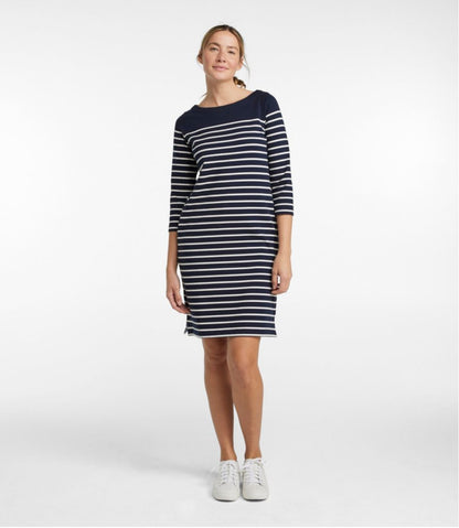 Women's Heritage Mariner Dress, Stripe L.L.Bean Classic