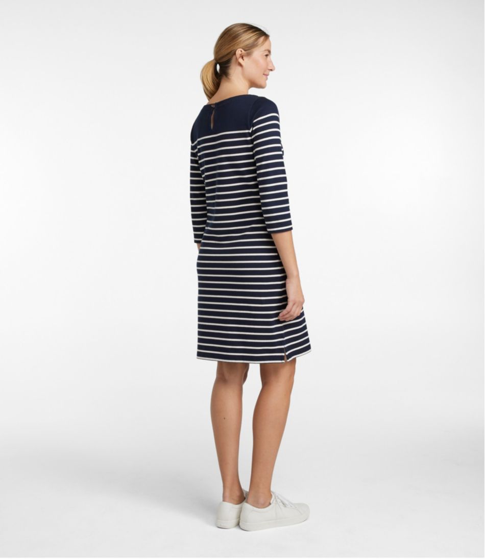 Women's Heritage Mariner Dress, Stripe L.L.Bean Classic