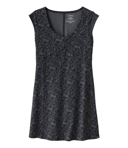 Midnight Black Botanical,X-Small