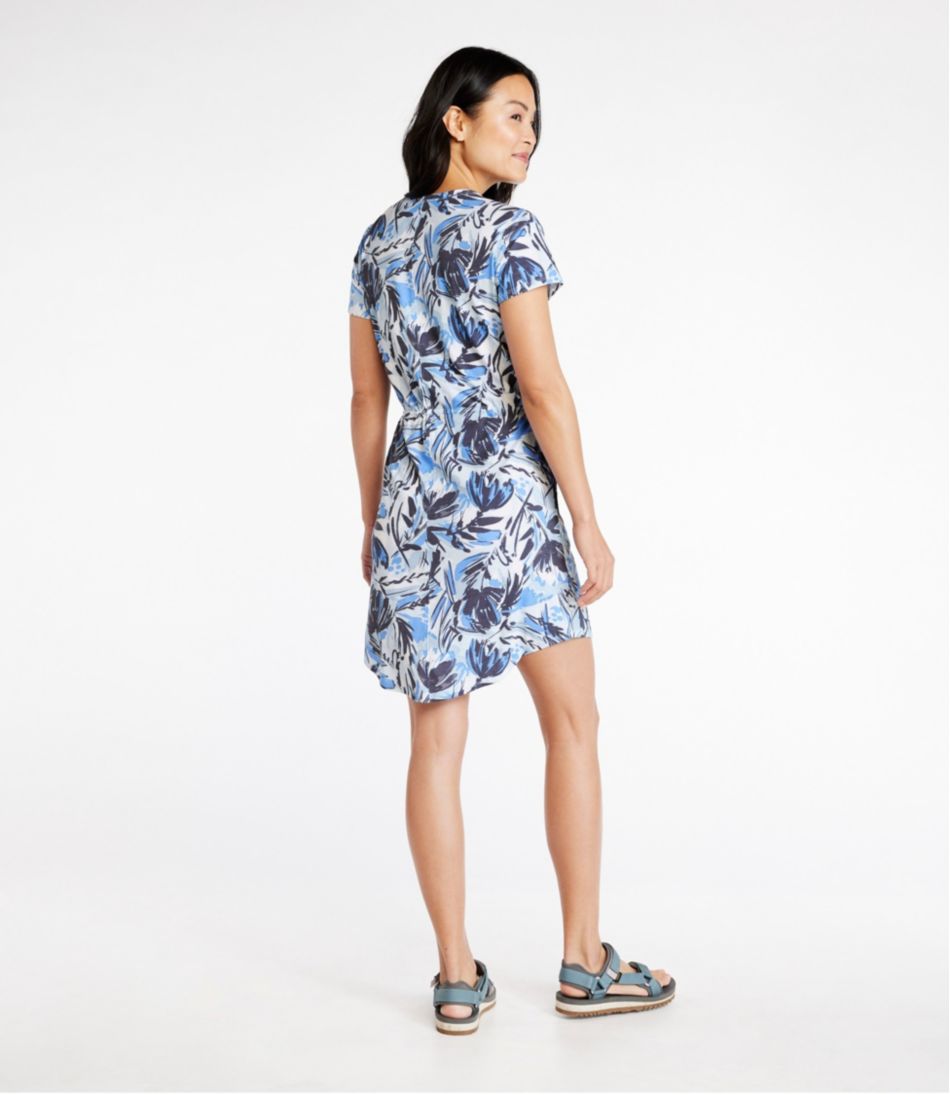 Women's Everyday SunSmart® Knit Dress, Print L.L.Bean Trending
