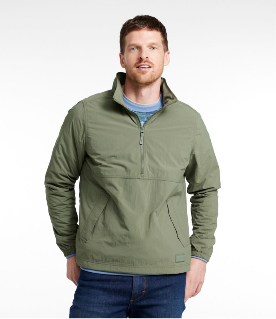 Men's Light and Airy Anorak Windbreaker L.L.Bean Classic