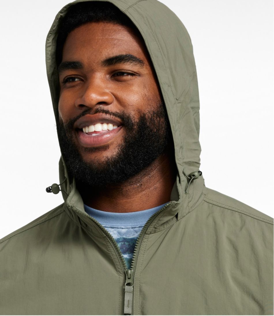 Men's Light and Airy Anorak Windbreaker L.L.Bean Classic
