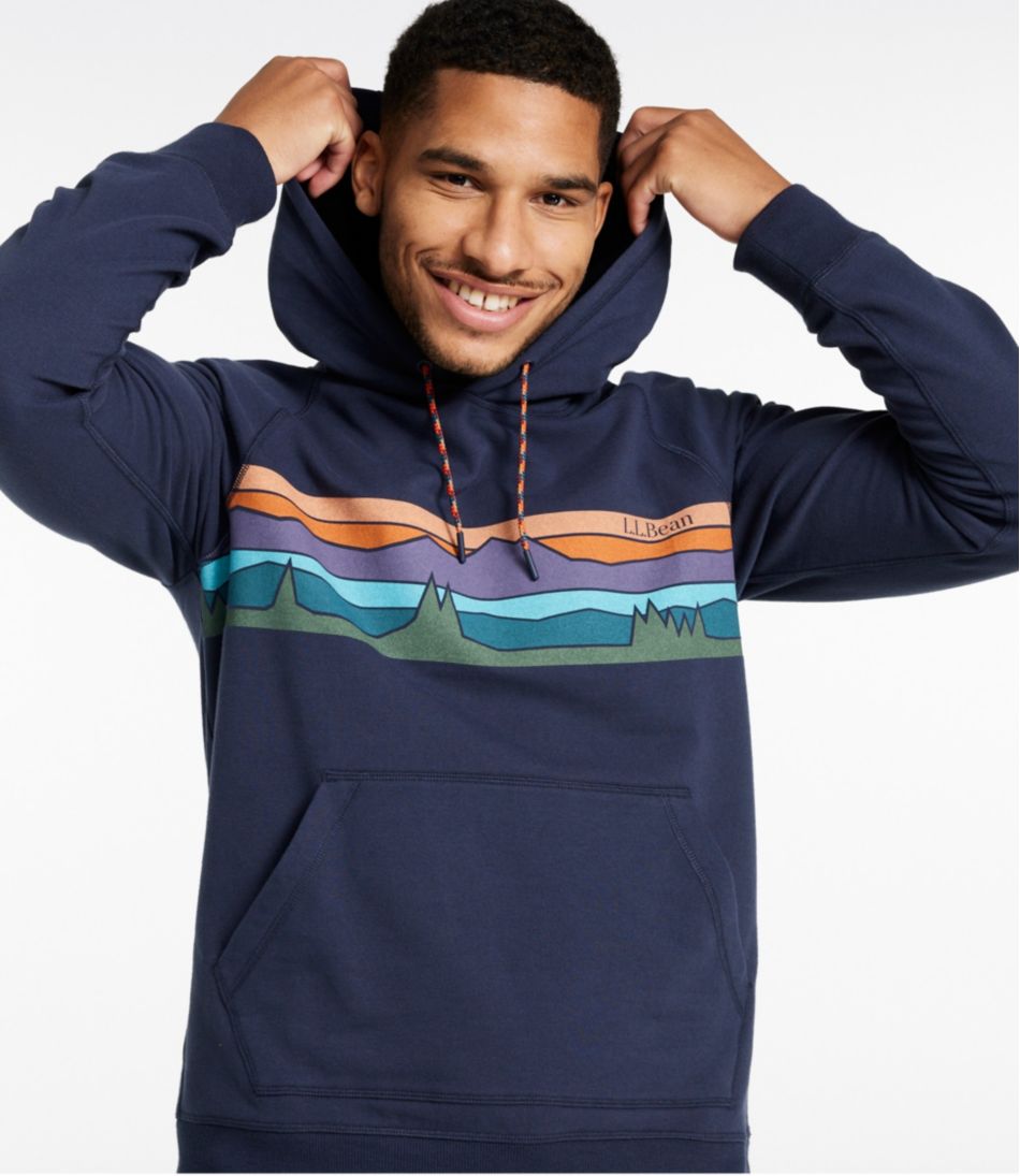 Men's Bean's Comfort Camp Hoodie, Graphic L.L.Bean Essential