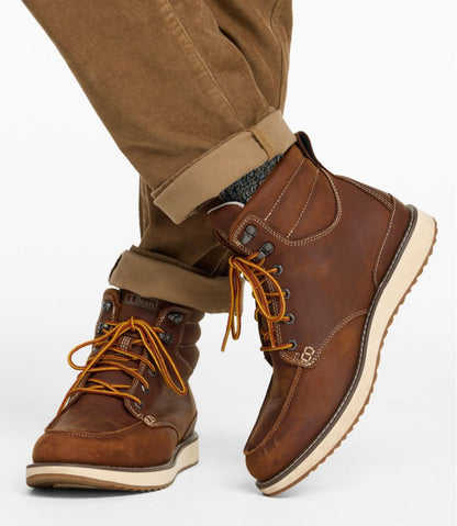 Men's Stonington Boots, Moc-Toe L.L.Bean Everyday