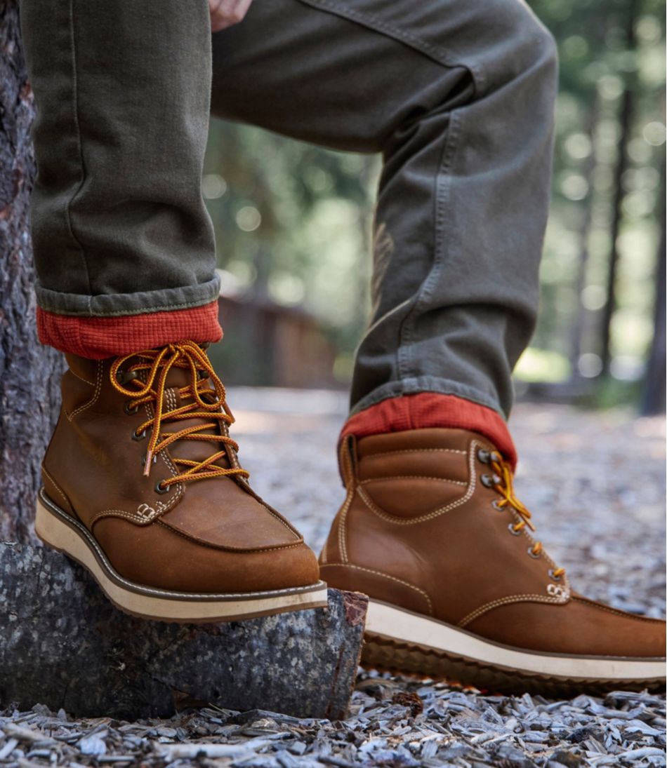 Men's Stonington Boots, Moc-Toe L.L.Bean Everyday