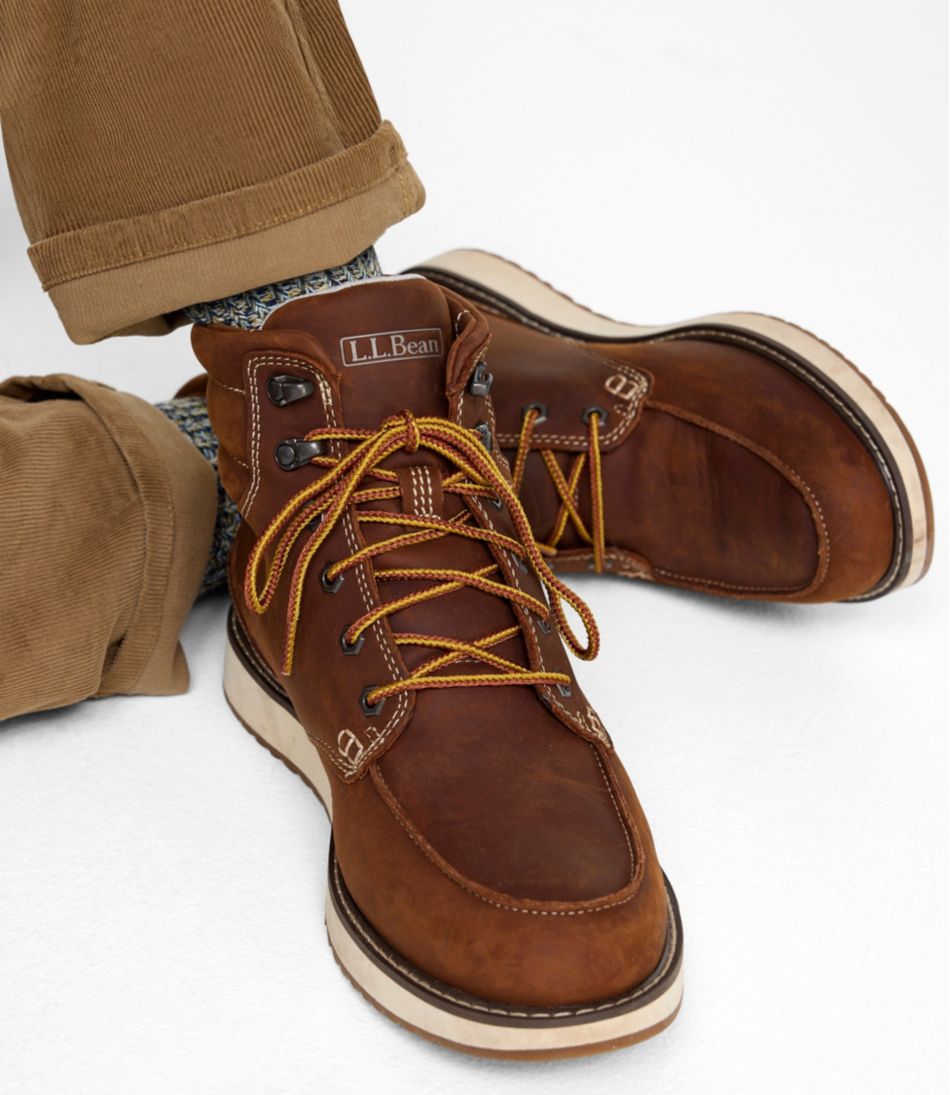 Men's Stonington Boots, Moc-Toe L.L.Bean Everyday