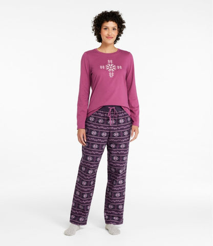 Women's L.L.Bean Camp PJ Set L.L.Bean Value