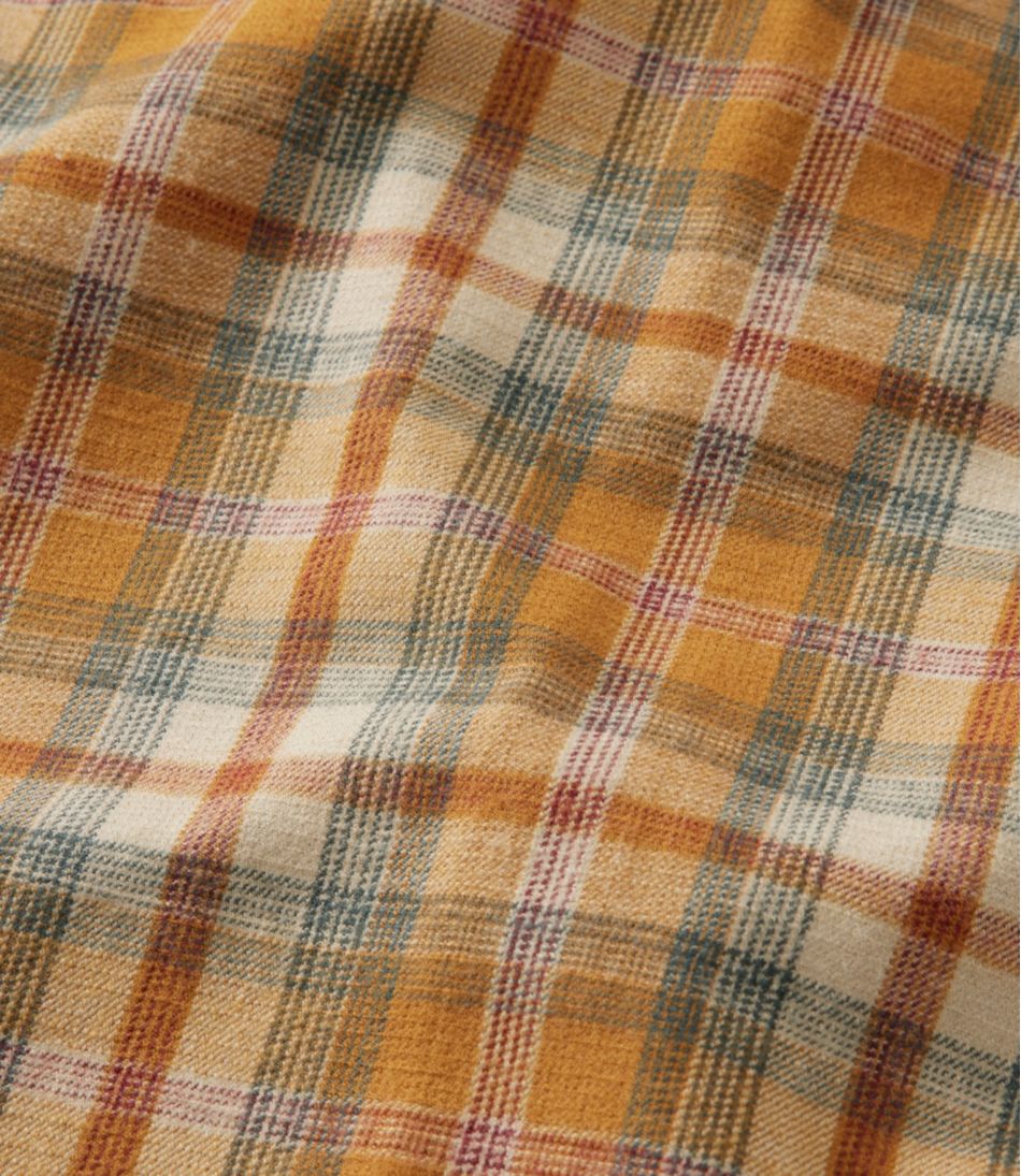 Men's Katahdin Performance Flannel Shirt, Slightly Fitted L.L.Bean New