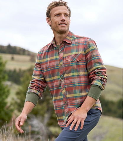 Men's Mountainside Brushed Performance Shirt L.L.Bean Best Seller