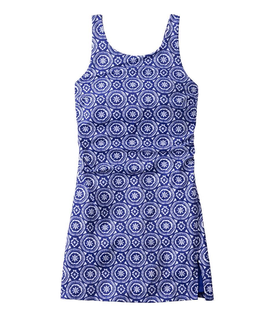 Women's BeanSport Swim Dress, Print L.L.Bean Popular