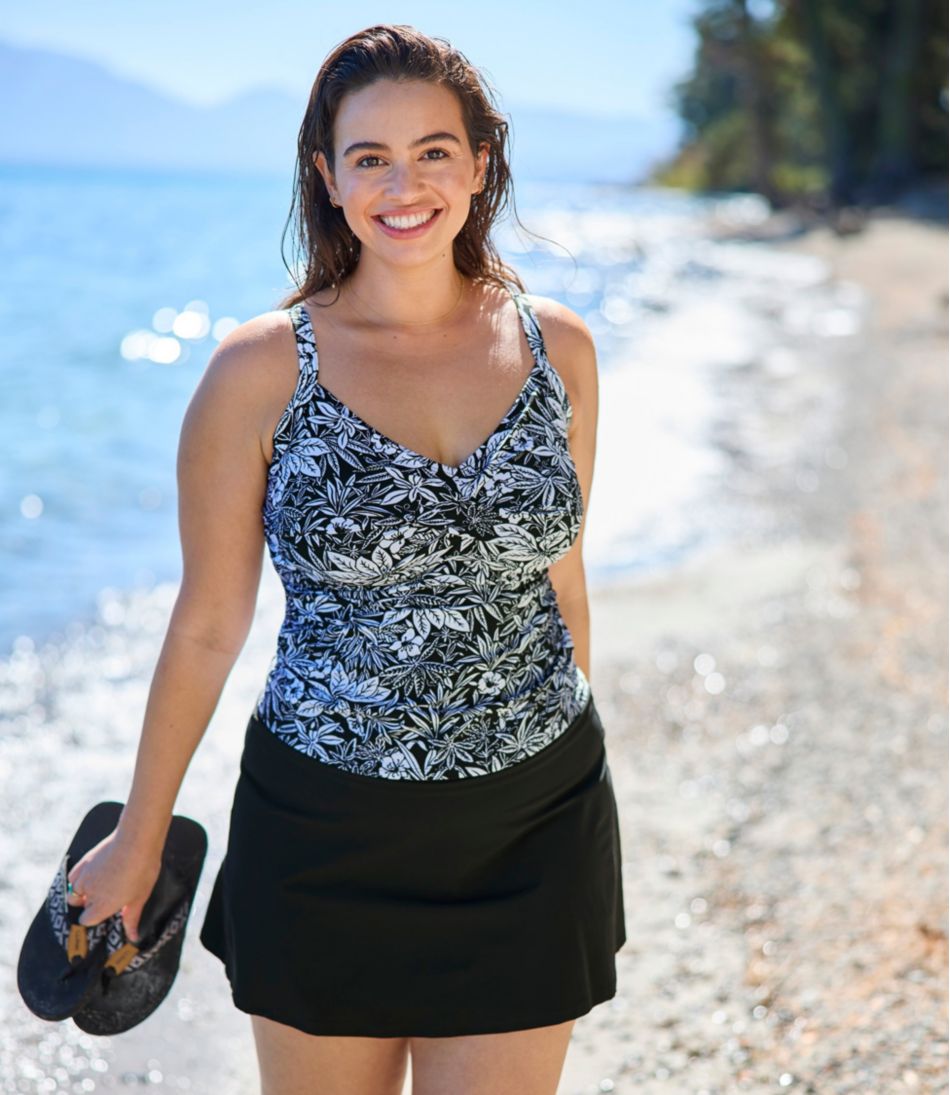 Women's Shaping Swimwear, Swim Skirt L.L.Bean Trending