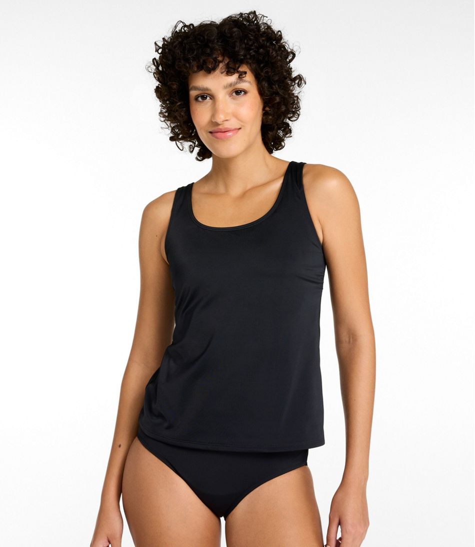 Women's BeanSport Swimwear, Tankini Top Scoopneck L.L.Bean New
