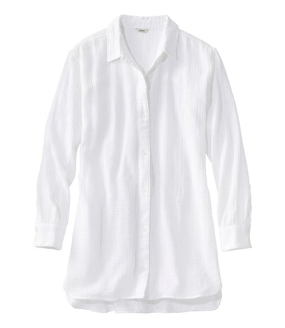 Women's Cloud Gauze Cover-Up Shirt L.L.Bean Popular