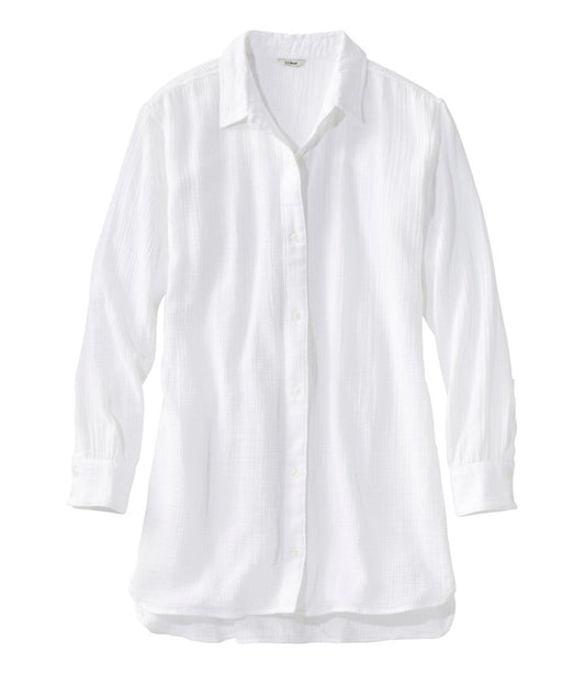 Women's Cloud Gauze Cover-Up Shirt L.L.Bean Popular