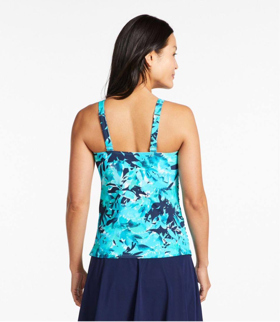 Women's Shaping Swimwear, Tankini Top Print L.L.Bean Trending